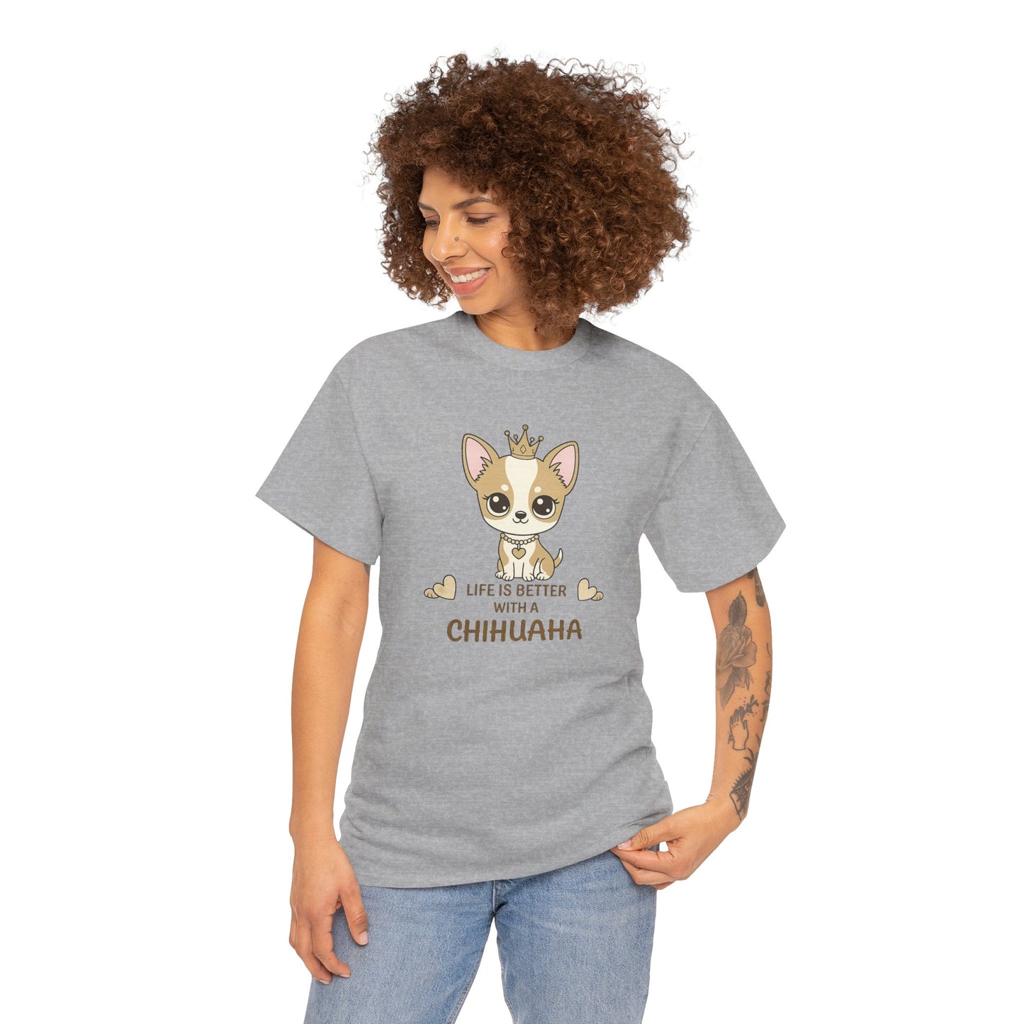 Coffee y Galletas T-Shirt — Cute Chihuahua Coffee & Cookie Design