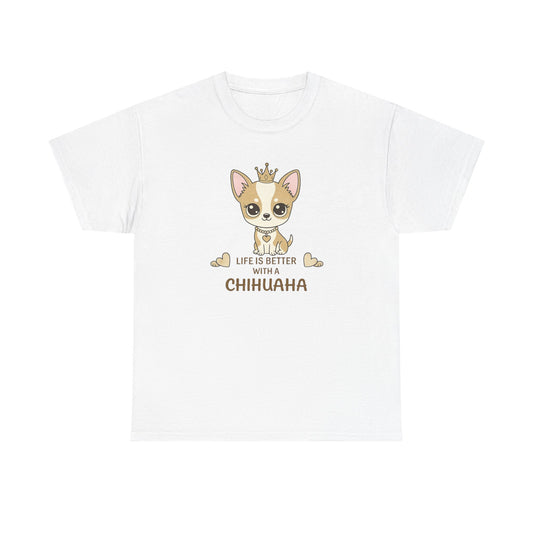 Coffee y Galletas T-Shirt — Cute Chihuahua Coffee & Cookie Design