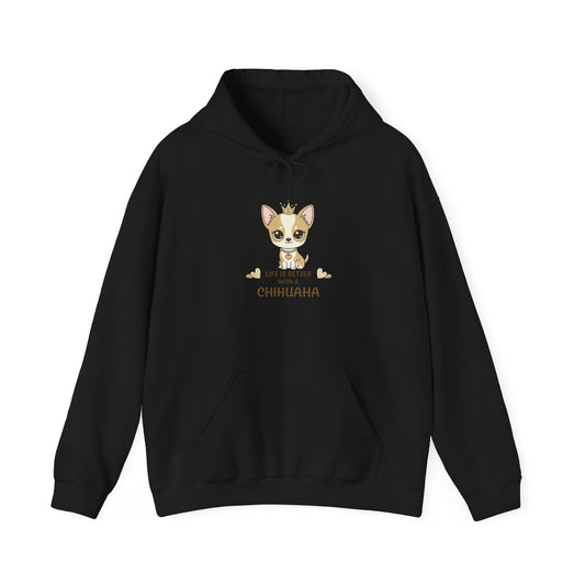 Chihuahua Crown Hoodie – Life Is Better With a Chihuahua