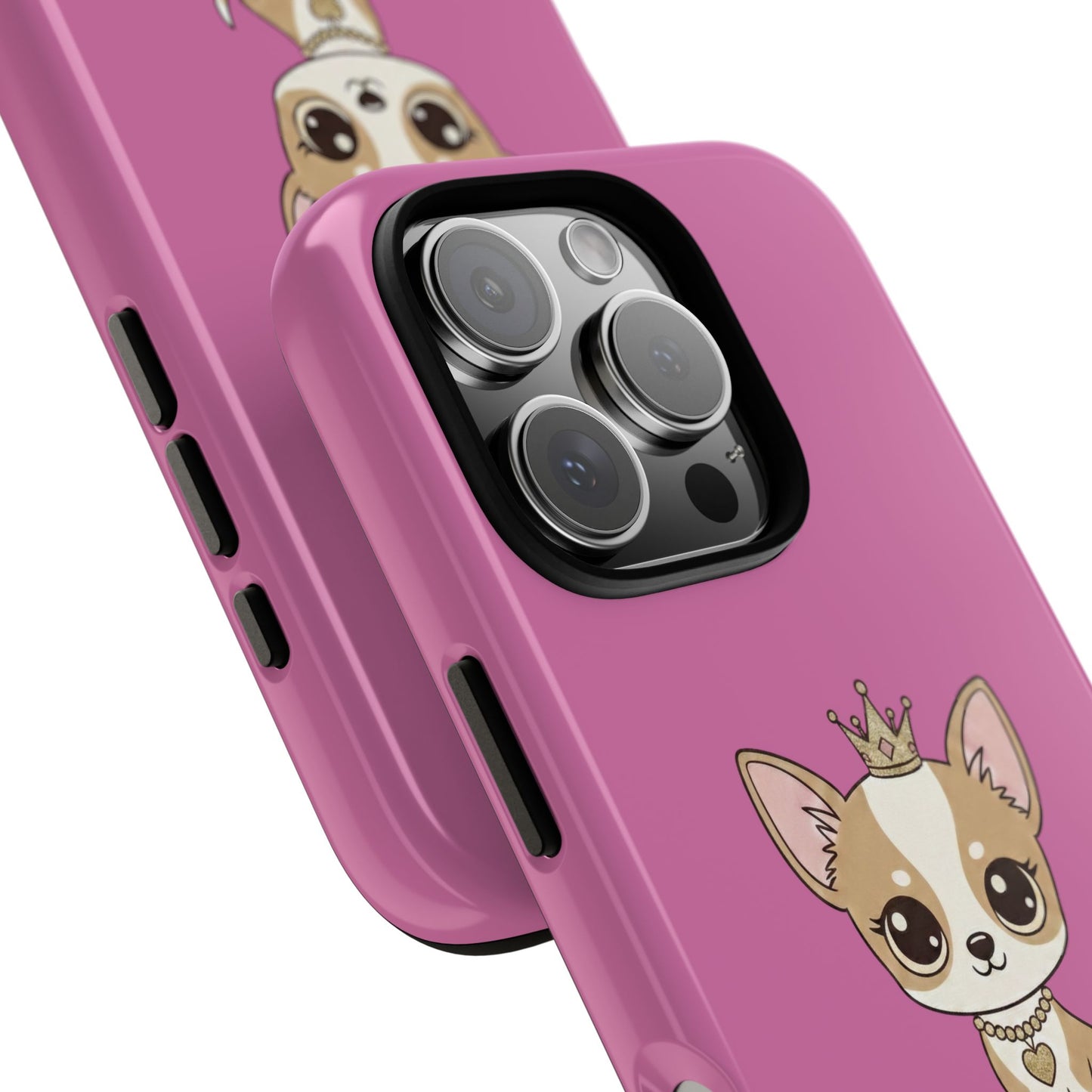 Chihuahua Phone Case — "Life Is Better With a Chihuahua" Cute Pink Protective Case