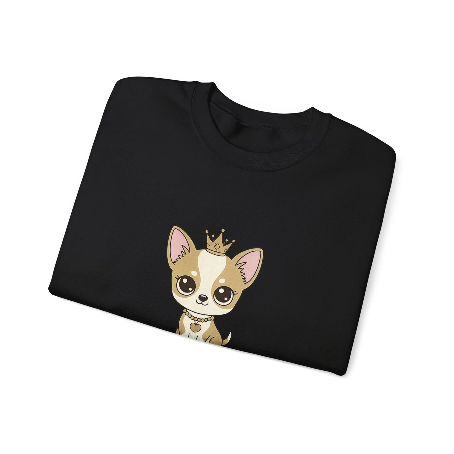 Chihuahua Crown Crewneck Sweatshirt – Life Is Better With a Chihuahua