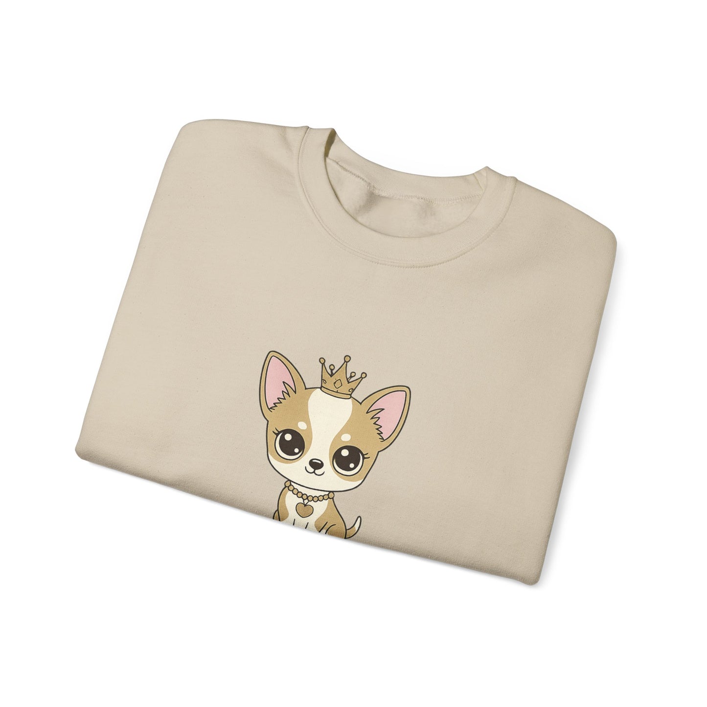 Chihuahua Crown Crewneck Sweatshirt – Life Is Better With a Chihuahua