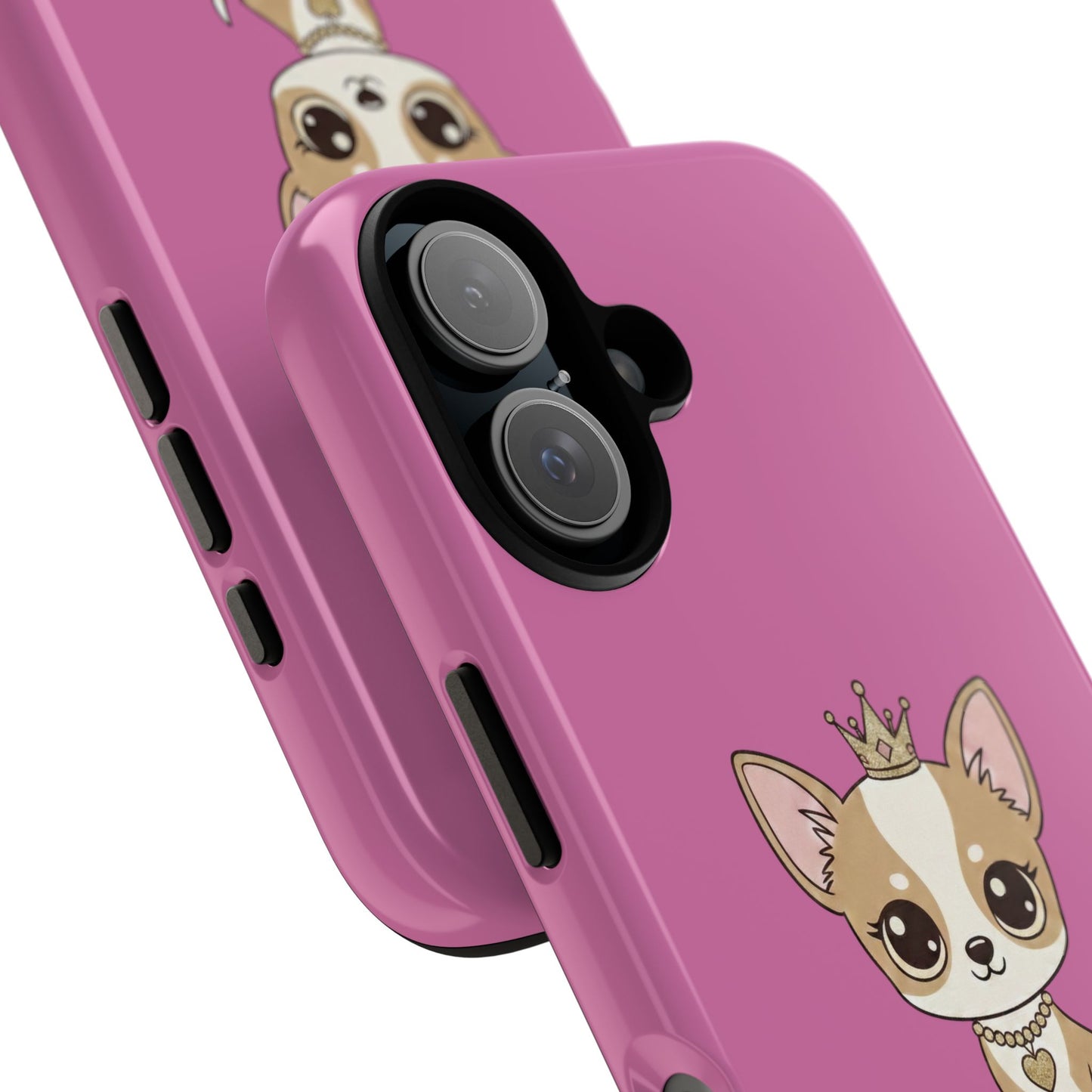 Chihuahua Phone Case — "Life Is Better With a Chihuahua" Cute Pink Protective Case