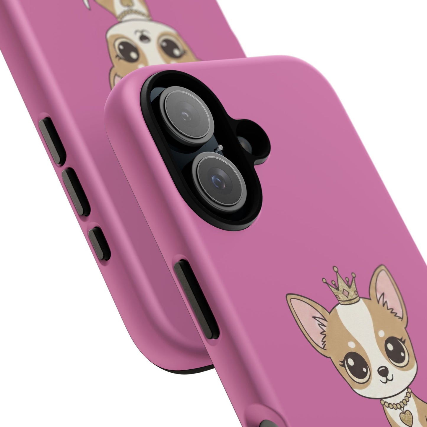 Chihuahua Phone Case — "Life Is Better With a Chihuahua" Cute Pink Protective Case