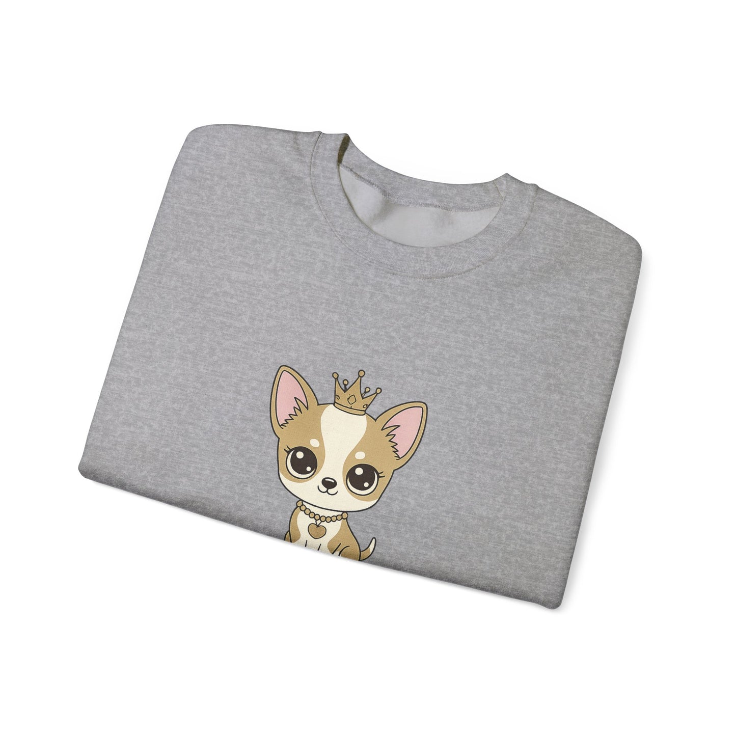 Chihuahua Crown Crewneck Sweatshirt – Life Is Better With a Chihuahua