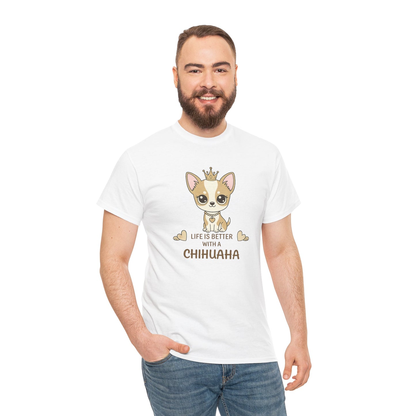 Coffee y Galletas T-Shirt — Cute Chihuahua Coffee & Cookie Design