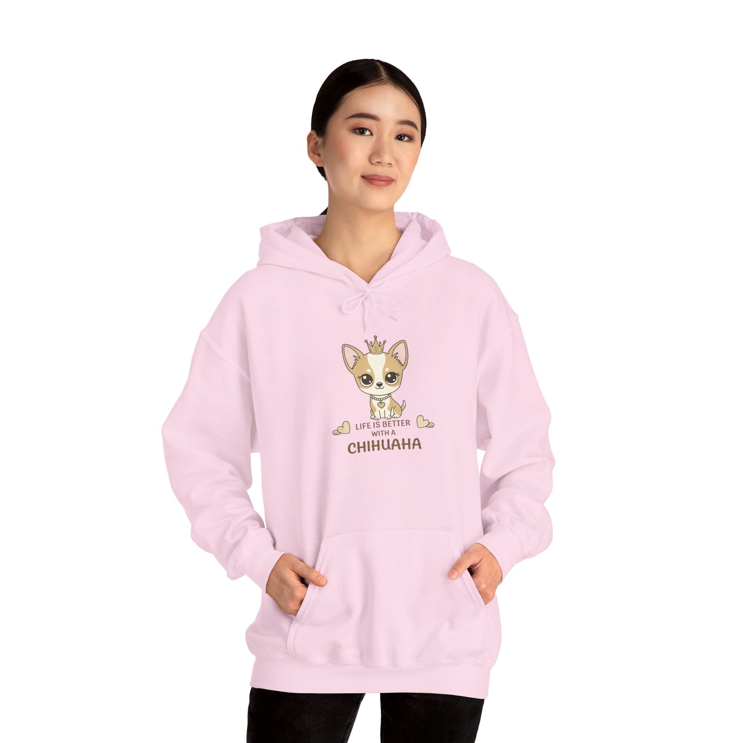 Chihuahua Crown Hoodie – Life Is Better With a Chihuahua