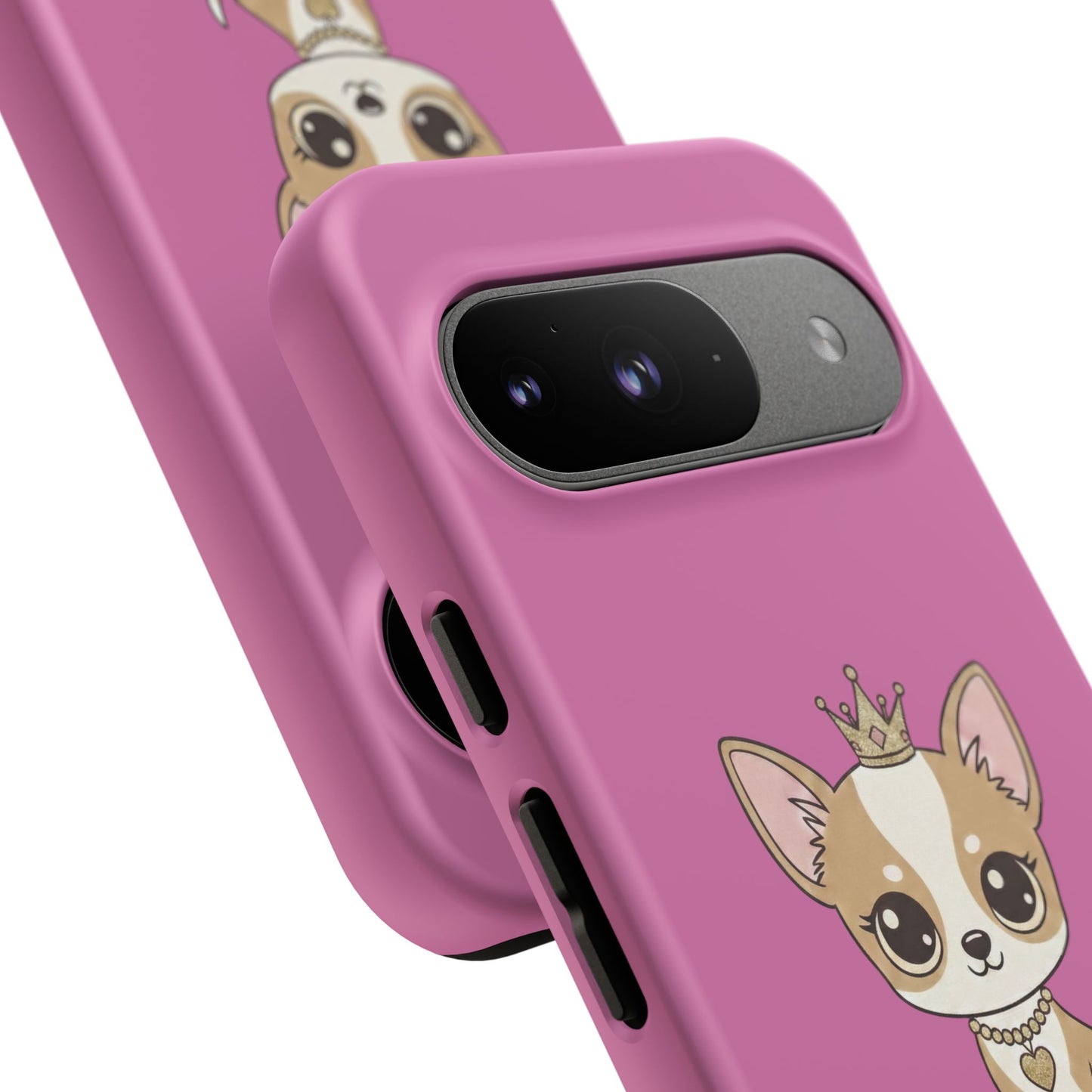 Chihuahua Phone Case — "Life Is Better With a Chihuahua" Cute Pink Protective Case